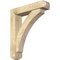 Ekena Millwork Thorton Craftsman Rough Sawn Bracket w/ Offset Brace, Douglas Fir, 6"W x 26"D x 30"H BKT0604X26X30THR04RDF - alternate 1